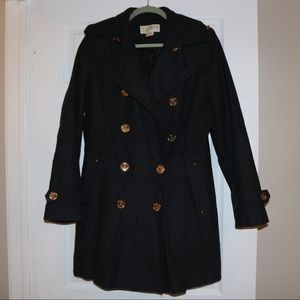 Michael Kors Pea Coat- Charcoal